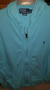 Polo Ralph Lauren knitted zip up hoodie